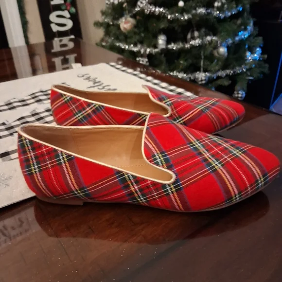 J. Crew Tartan Plaid Loafers - Picture 9 of 13